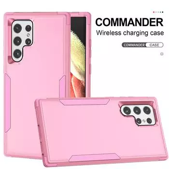 Противоударный жесткий защитный чехол для Samsung Galaxy S23 Ultra 5g S22ultra S22 Plus S21 Fe A53 A52 A52s A14 A33, матовый чехол for galaxy S21 FE чёрный