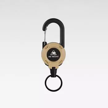 Противоугонная металлическая легко тянущаяся пряжка, веревка, эластичный брелок для ключей, выдвижной брелок для ключей, защита от потери ски-пасса, удостоверения личности чёрный