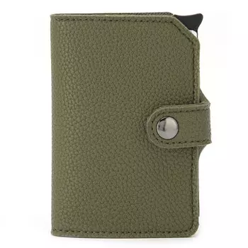 Противоугонная надежная идентификационная карта кошелек кошелек автоматический выдвижной держатель кредитной карты сумка