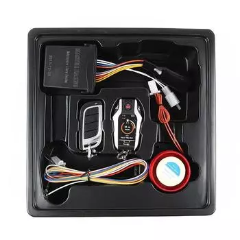Противоугонная система для мотоциклов с двусторонним дистанционным управлением, водонепроницаемая система безопасности, подходит для мотоциклов