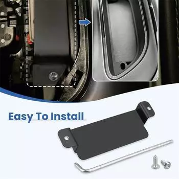 Противоугонная стальная нейтральная крышка для Dodge War horse 15-23