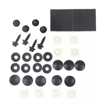 Противоугонные винты для номерного знака Комплект винтов безопасности номерного знака для крепления рамки Крышка номерного знака Болты безопасности J8S7 Onesize