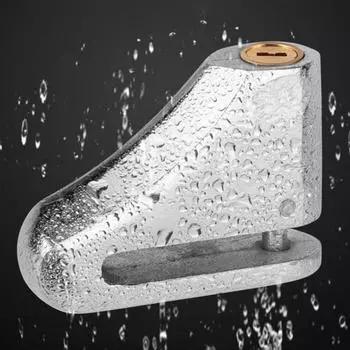 Противоугонный велосипедный замок, портативный мотоциклетный дисковый замок, алюминиевый сплав, дисковый тормоз, сигнализация, замок, аксессуары для велосипеда United States