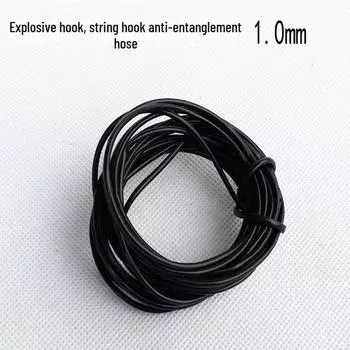 Противоузловые рыболовные снасти: Крючок-коготь медведя Water Monster с противозакручивающейся трубкой 1.2 mm (one meter)