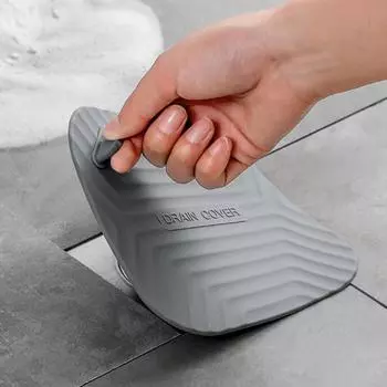 Противозасоряющаяся противоскользящая полезная гибкая ловушка для волос, крышка для ванны, сливная пробка для воды жёлтый