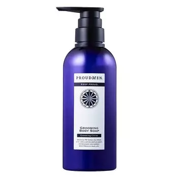 Proud Men Лечебное мыло для тела Grooming Мыло для тела Grooming Citrus Scent 400 мл Body Odor Care Body Wash Quasi-drug Men s