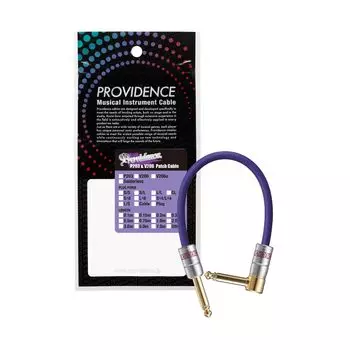 Providence Patch Cable P203 10cm Plug S/L (Straight/L Type) фиолетовый