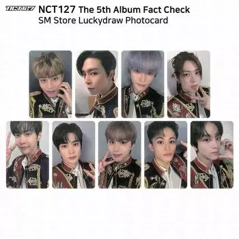 Проверка фактов о пятом альбоме NCT 127 SM Store Lucky Draw Photocard KPOP Taeil