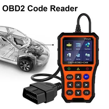 Проверка и оценка срока службы батареи OBD2 Считыватель кодов двигателя OBD2 Сканер Диагностический инструмент для автомобиля Профессиональный автомобильный диагностический сканер Автомобильные аксессуары Red