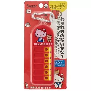 Проверка инвентаря детей Skater Проверка потерянных вещей Hello Kitty Sanrio CHEK1-A