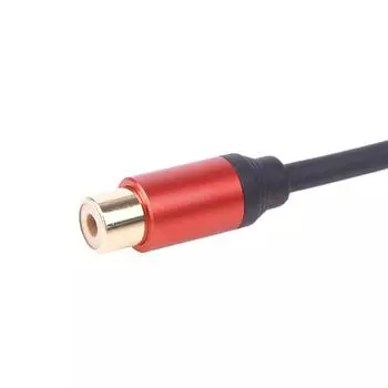 Провод динамика RCA, гнездовой разъем адаптера, разъем для оголенного провода, аудиокабель с открытым концом для усилителя, аудио-видео ресивер, динамики as the picture