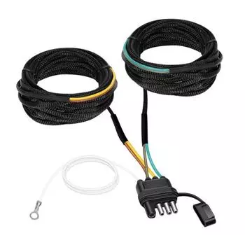 Проводка для прицепа Boat RV 4 Pin 5 Wire с нейлоновой сеткой и покрытием из ПВХ