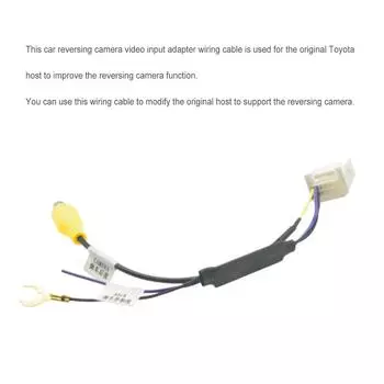 Проводка Камера заднего вида Видеокабель Детали Ремонтные детали для автомобилей