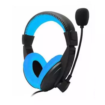Проводная гарнитура Gamer PC 3,5 мм, гарнитура с объемным звуком и HD-микрофон, игровая гарнитура для ноутбука, планшетного компьютера, Xbox One Ps4 Ps5 синий