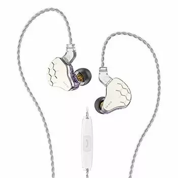 проводная модель, которая подчеркивает хороший звук и басы стерео гибридный монитор легкие игровые наушники подходят для поездок на работу в серебристый совместимый с