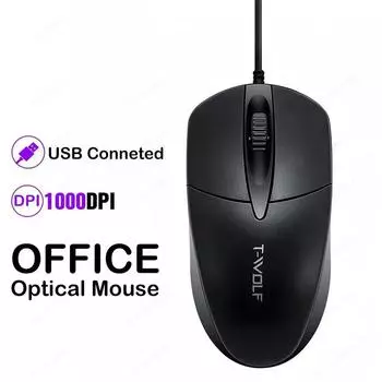 USB оптическая проводная мышь для ноутбука, домашнего офиса, противоскользящая роликовая 3D-мышь 1000 точек/дюйм, игровая мышь, компьютерные аксессуары для настольного ПК