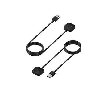 Проводное зарядное устройство для Fitbit Sense/Fitbit Versa3 Watch, 2 шт., USB-кабель для быстрой зарядки, 1 м