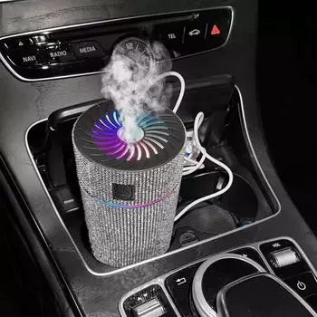 Проводной автомобильный увлажнитель воздуха Crystal Diamond портативный USB диффузор туманообразователь с RGB светодиодной подсветкой яркие автомобильные аксессуары