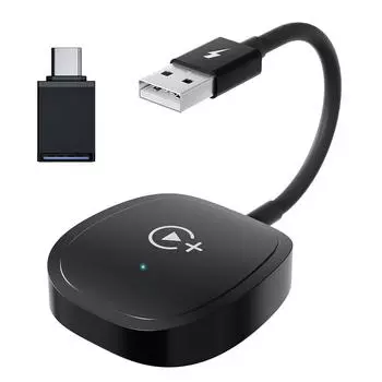 Проводной беспроводной интеллектуальный модуль Carplay Plug and Play Smart USB Dongle Bluetooth-совместимый WiFi для OEM-проводного автомобиля Carplay