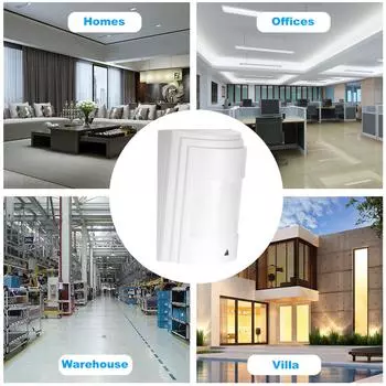 Проводной датчик движения PIR, широкоугольный пассивный инфракрасный детектор для домашней охранной сигнализации