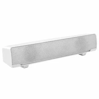 Проводной динамик ASHATA USB проводной стерео саундбар музыкальный проигрыватель Bass Surround Soundbox с аудиоразъемом легкий и портативный для ПК мобильный телефон 3,5 мм
