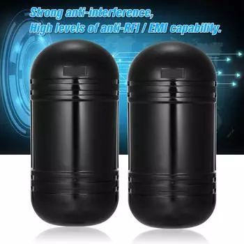 Проводной двухлучевой фотоэлектрический инфракрасный датчик, детектор барьеров, 100 м, выход сигнализации тампера для чёрный