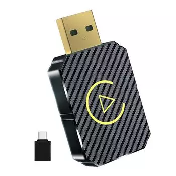 Проводной и беспроводной адаптер Carplay и Android Auto, автоматическое подключение USB, Plug and Play