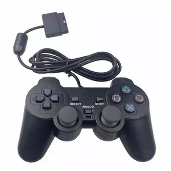 Проводной игровой геймпад PS2 Black для контроллера PS2 Геймпад Joypad Black