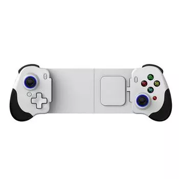 Проводной игровой контроллер Stretching, совместимый с Bluetooth, геймпад, джойстик, двойная вибрация, 6-осевой гироскоп для IOS Android Switch PC чёрный