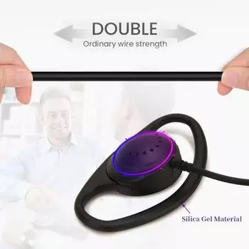 Проводной наушник, универсальный Hi-Fi звуковой эффект, широкая совместимость, удобные наушники для конференций 3,5 мм, стерео для синхронного перевода