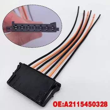 Проводной разъем для лампы заднего фонаря A2115450328 подходит для Mercedes W204 C-Class, разъем для лампы Mercedes W204 A2115450328