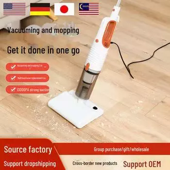 Проводной ручной пылесос и швабра с высокой силой всасывания China Plug белый