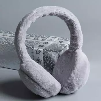 Проводные детские наушники с ограничением громкости микрофона, 85 дБ, качество звука HIFI, разъем 3,5 мм, плюшевые наушники белый