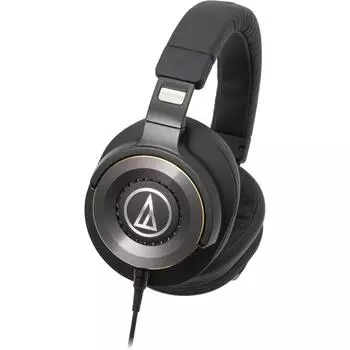 Проводные наушники Audio Technica ATH-WS1100 Deep Bass SOLID BASS Совместимость с источниками звука высокого разрешения Подлинный оригинал из Японии чёрный