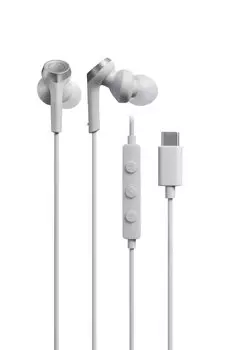 Проводные наушники Audio Technica WH с микрофоном USB Heavy Bass Canal Type PC Windows Mac Android Белый ATH-CKS330C 1.2m Type-C