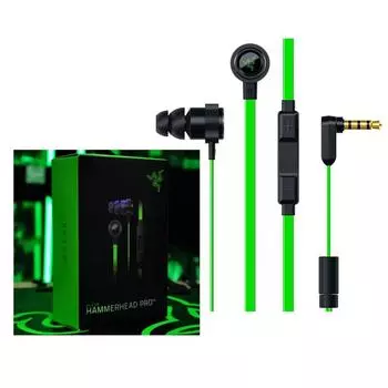 Проводные наушники для R-azer Hammerhead Pro V2, наушники-вкладыши с микрофоном, игровая гарнитура, проводные наушники высокого качества
