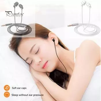 Проводные наушники High Fidelity Mega Bass 3,5 мм стерео спортивные внутриканальные наушники с микрофоном для звонков 2 чёрный