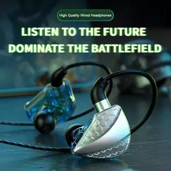 Проводные наушники Интеллектуальный микрофон с шумоподавлением Регулятор громкости Наушники-вкладыши с проводным управлением