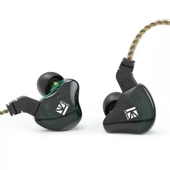 Проводные наушники KBAER KS2 Гибридные наушники Наушники Звукоизолирующие игровые наушники Смола Cavity Monitor Наушники Провод из бескислородной меди Heavy Bass Iron