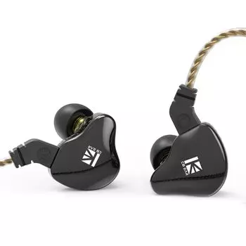 Проводные наушники KBAER KS2, канальные наушники-вкладыши, гибридная звукоизоляция, Hi-Fi, монитор с глубокими басами, смоляная полость, медный провод из бескислородной меди, 4-колесный железный провод 2