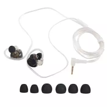 Проводные наушники KZZSN PRO с динамическим гибридным драйвером, HiFi Bass, для спорта, работы, путешествий, спортзала