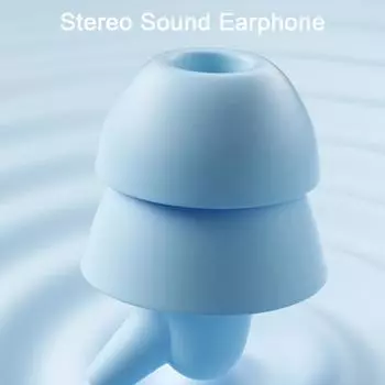 Проводные наушники с микрофоном, стереозвук, глубокие басы, без искажений, управление линией, гарнитура-вкладыш, аксессуары для телефонов синий