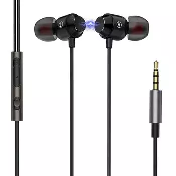 Проводные наушники с разъемом HIFI Sound Jack, пультом дистанционного управления громкостью, шумоподавлением, канальным типом, домашний компьютер со многими моделями наушников, микрофон, качество, 3,5 мм чёрный