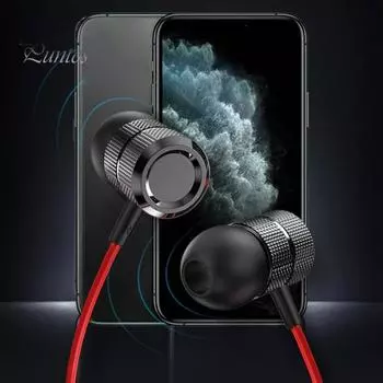 Проводные наушники с высоким качеством шумоподавления, универсальные наушники-вкладыши HiFi 3,5 мм для записи песен белый