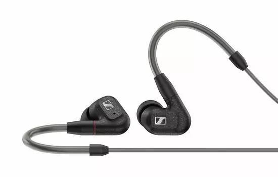 Проводные наушники Sennheiser IE 300 Black Dynamic Canal Type Audio File MMCX с высокой звукоизоляцией []
