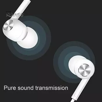 Проводные наушники Super Bass с шумоподавлением, эргономичные, 3,5 мм, прозрачные наушники для бега зелёный