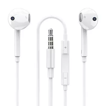 Проводные наушники SZSL Разъем HIFI Качество звука Наушники Микрофон Удобство ношения Эргономика Регулировка громкости Можно звонить Совместимость со всеми интерфейсами белый