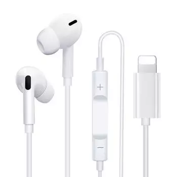 проводные наушники типа c с разъемом-вкладышем, совместимые с наушниками Iphone sport белый