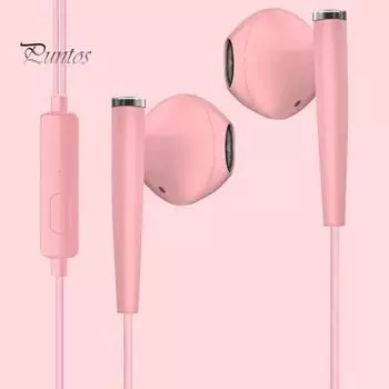 Проводные наушники-вкладыши Fevers, чувствительное качество звука, эргономичные, проводные наушники-вкладыши 3,5 мм с супер басами для занятий спортом чёрный