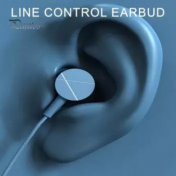 Проводные наушники-вкладыши с басами, без искажений, с шумоподавлением, проводное управление линией, наушники с микрофоном, аксессуары для телефонов зелёный